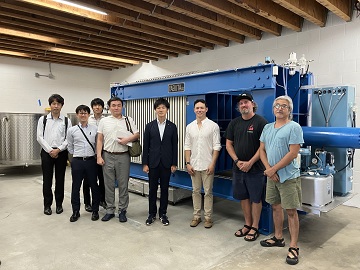 日本酒醸造所の視察