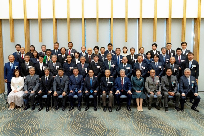 選定証授与式及び交流会の様子