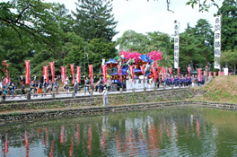 新庄城址と新庄まつり