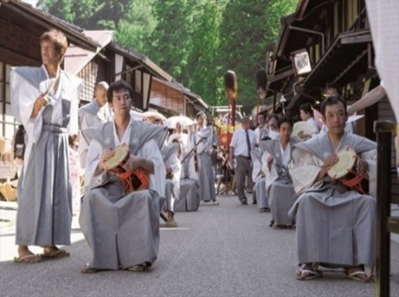 奈良井宿鎮神社の祭礼