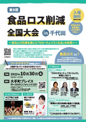 食品ロス削減全国大会チラシ