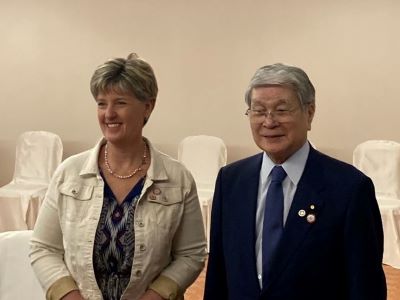 ビボー大臣と野村大臣