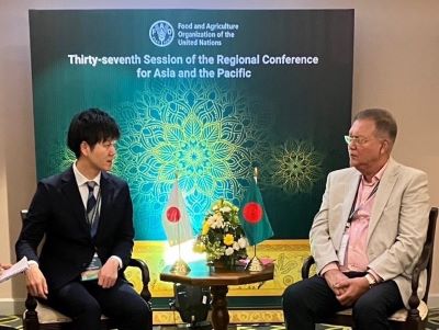 バングラデシュ人民共和国農業大臣とのバイ会談