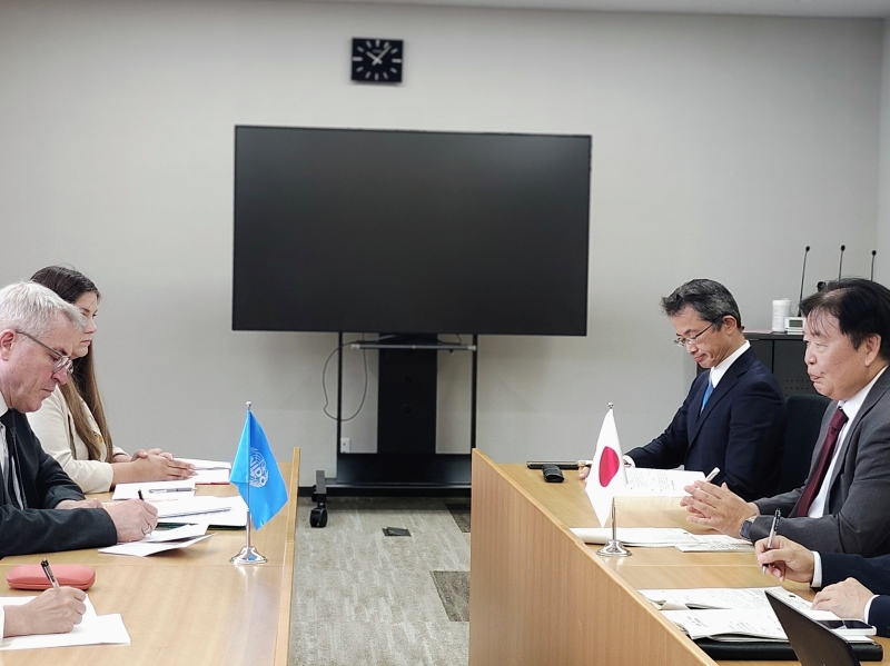 UNIDOと杉中局長