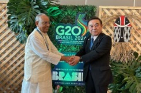 坂本農林水産大臣インドとのバイ会談