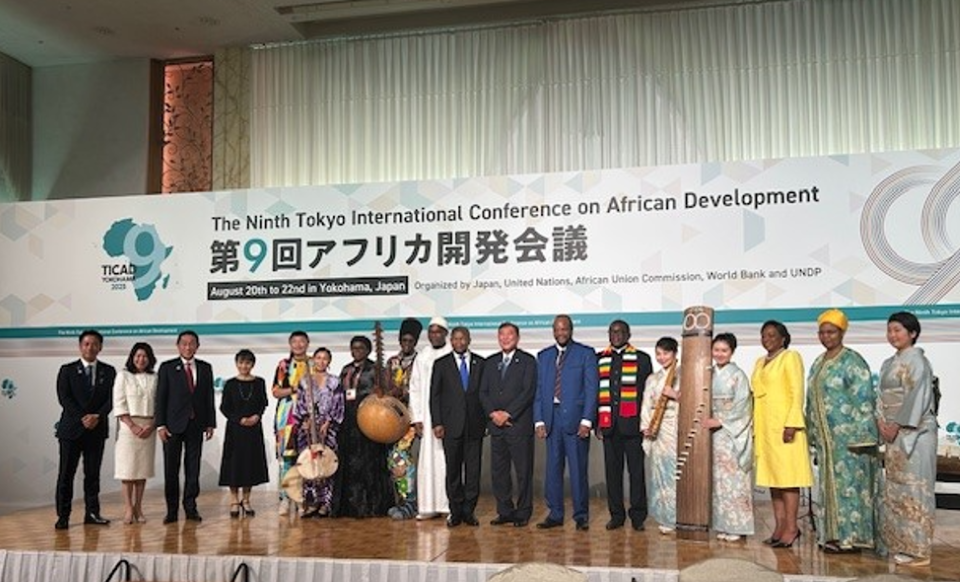 晩餐会集合写真