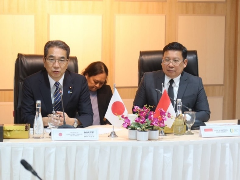 アリエフ国家食料庁長官との会談