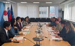 バイ会談の様子１