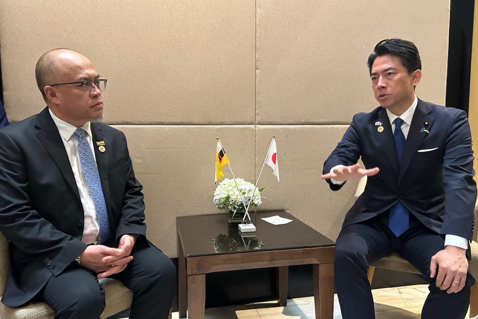 ハジ・アブドゥ・マナフィ・ブルネイ一次資源・観光大臣との会談