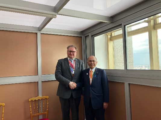 タラス・カチカ・ウクライナ欧州・欧州大西洋統合担当副首相との会談