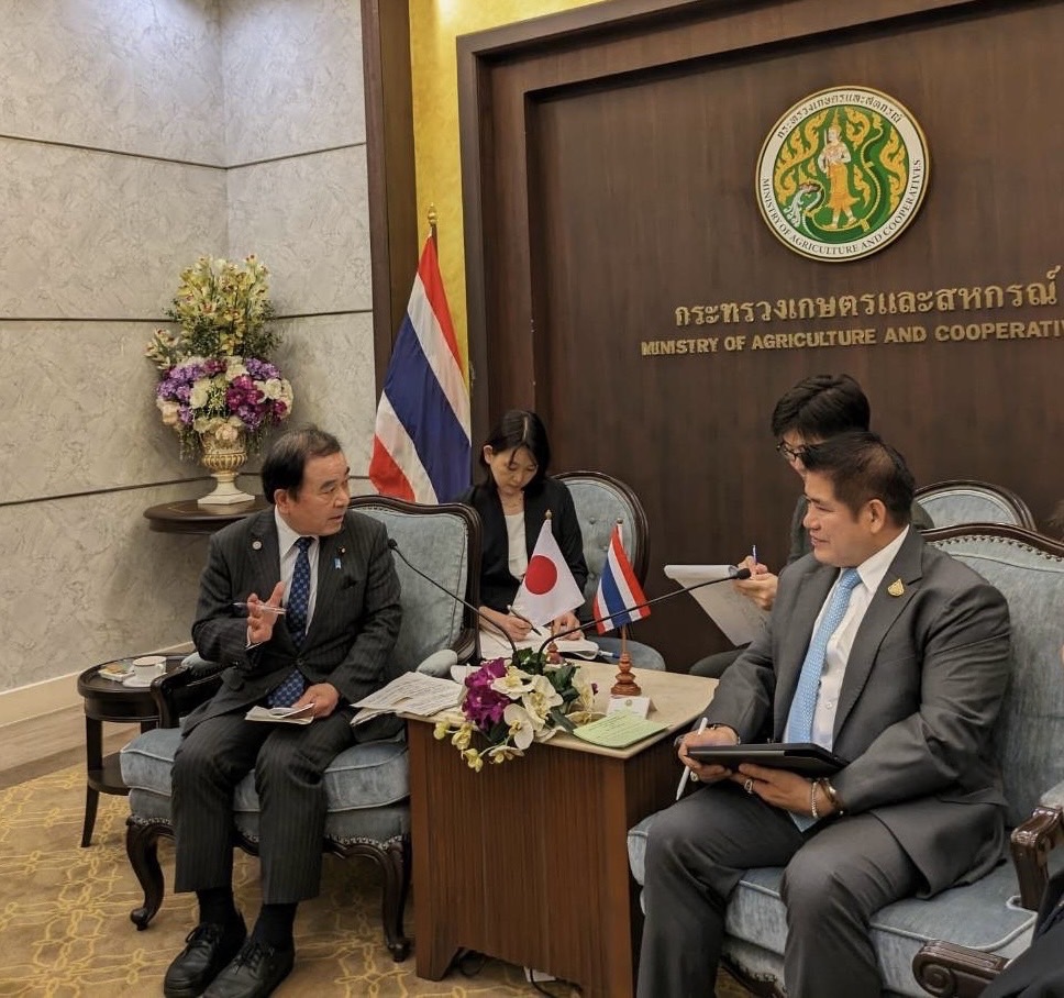 タマナット大臣との会談