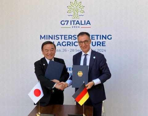 ドイツ食料・農業大臣とのバイ会談