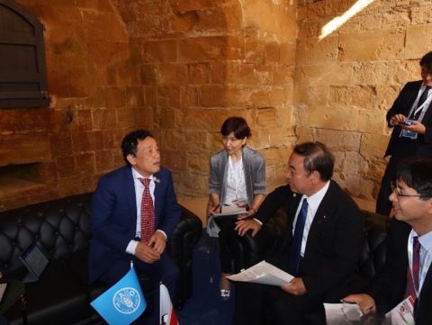 FAO事務局長とのバイ会談