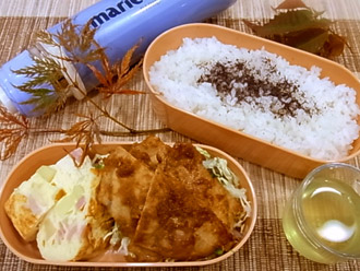 米粉でカンタン豚の生姜焼き