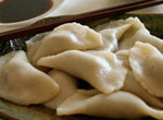 玄米粉をつかったもちもち水餃子