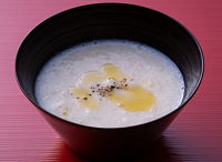 ながいもの豆乳スープ