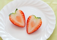 甘さ際立つ「とちあいか」のハートで映えてぇぇ～♡