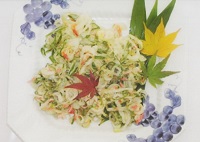 ネギのかき揚げ