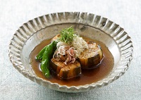 雑司ヶ谷ナスの揚げ浸し