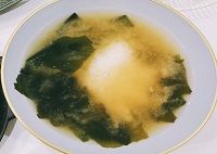 長芋のとろっと味噌汁