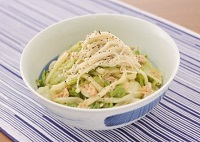 超簡単☆えのきのサラダうどん