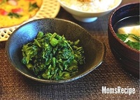 三重菜花の常備菜