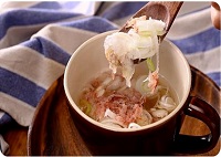 白ネギのからだあたためスープ