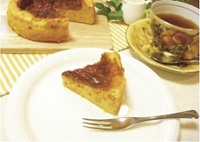 にんじんベイクドチーズケーキ