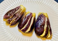 電子レンジで作る！超簡単ナスの豚バラ挟み