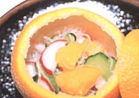 デコポンの酢の物