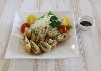 ゴーヤと豚肉のスタミナ揚げ