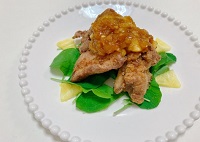 豚のから揚げ～パインソース～