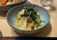 塩キャベツのツナ和え