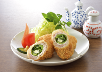 キャベツのロールかつ