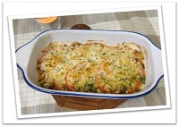 トマトのパン粉焼き