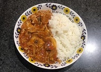 鯖とトマトカレー