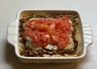 トマトのキーマカレードリア