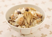 ツナときのこの甘辛まぜまぜご飯