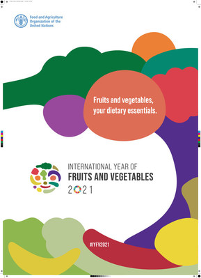 国際果実野菜年2021英語ポスター