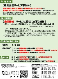 事業チラシ（ウラ）