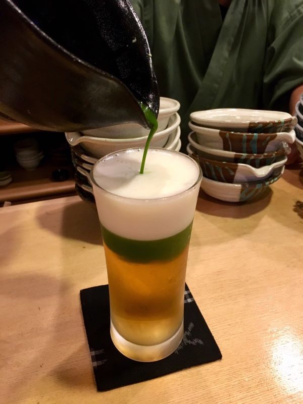 抹茶ビール