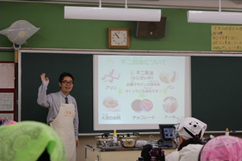 出前授業の様子