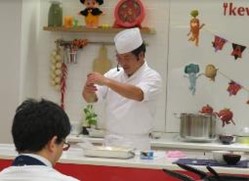 原シェフのデモンストレーション