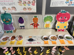 食育月間展示