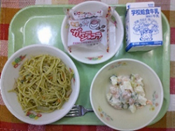 桑の葉をいただく