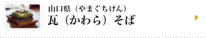 山口県（やまぐちけん）瓦（かわら）そば
