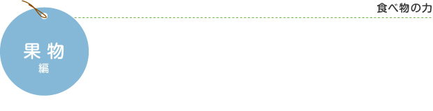 果物編 食べ物の力
