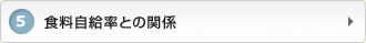 5：食料自給率との関係