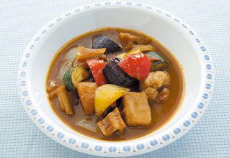 2種類の味噌を使った 夏野菜の和風シチュー