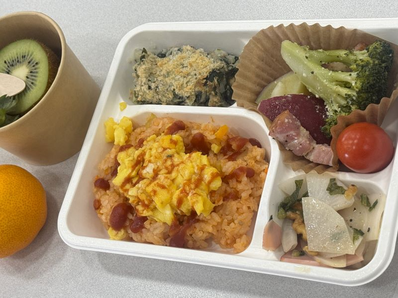 有機野菜学食ランチ